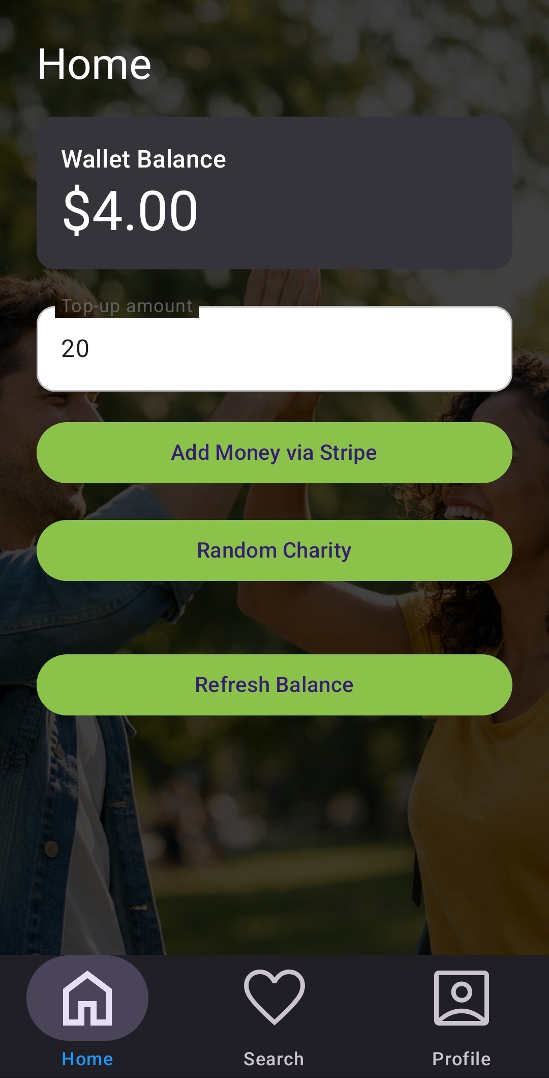 Hi5 App screenshot